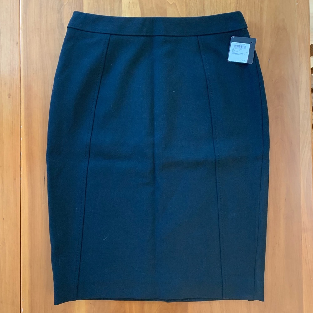 NWT Halogen Black Pencil Skirt